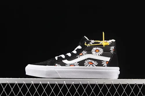 All categories Vans Vans series Vans Mid Vans China Vans Sk8-Mid Quan Zhilong GD Daisy plus velvet China casual sneakers VN0A3WSK8-2